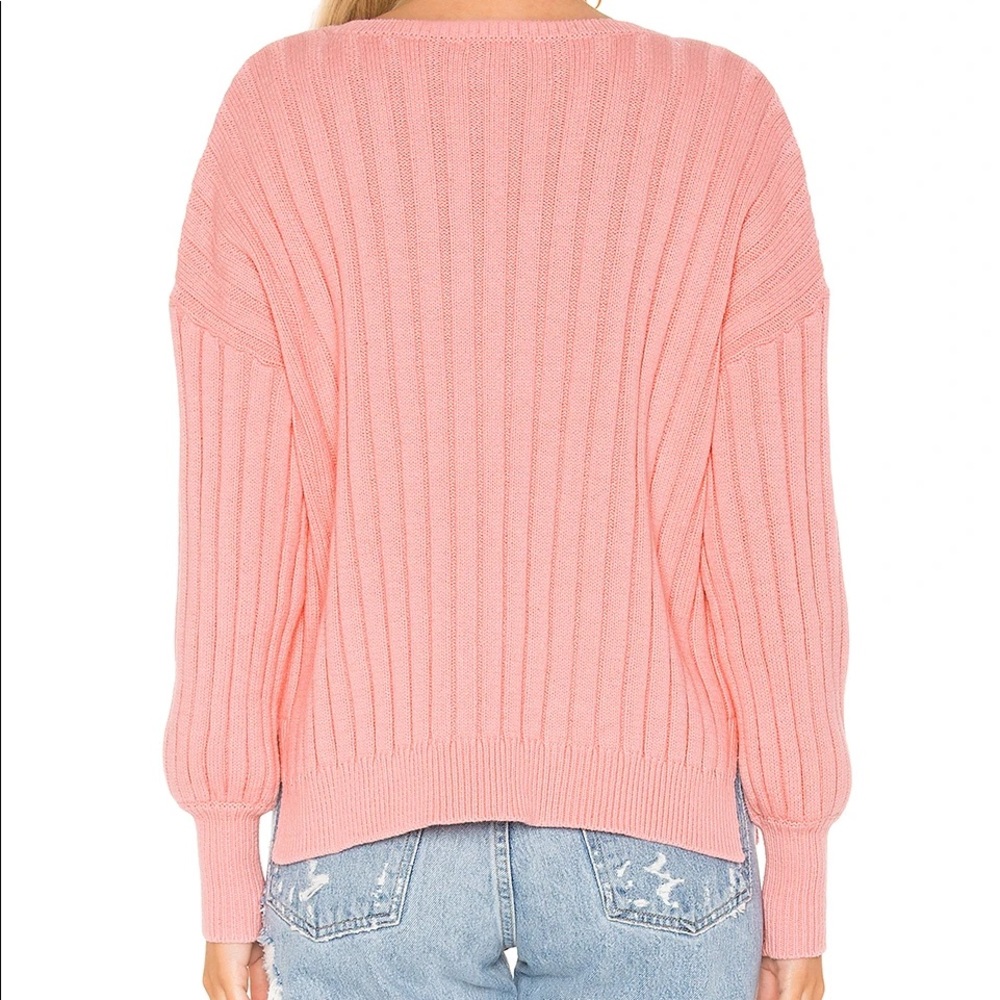 TULAROSA V NECK SWEATER LOVERS FRIENDS MAJORELLE - Picture 7 of 7